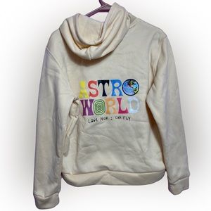Astro World Hoodie Unisex Travis Scott Small Look Mom I Can Fly Tour